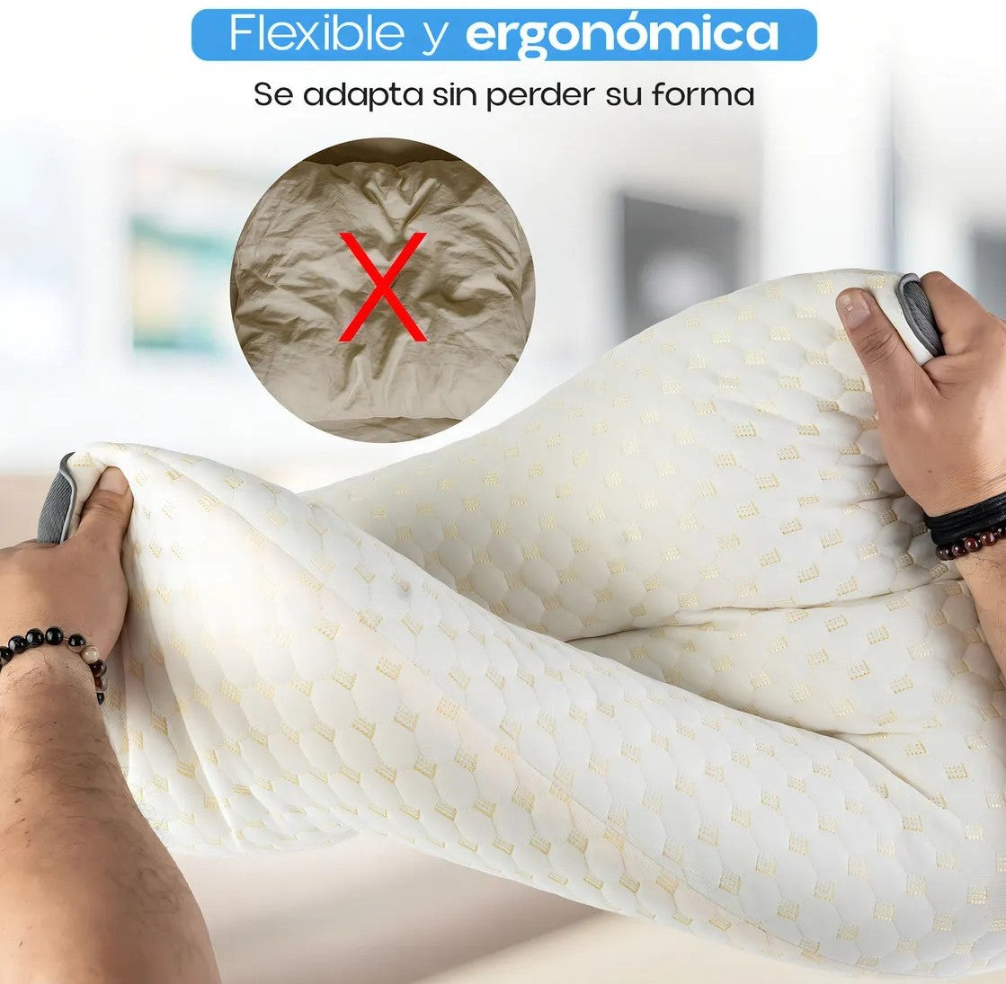 Almohada ZenCerv™ - Redescubre el placer de despertar sin dolores
