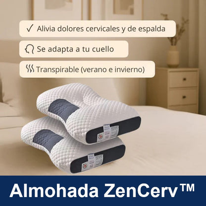Almohada ZenCerv™ - Redescubre el placer de despertar sin dolores